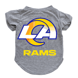 Los Angeles Rams Pet T-Shirt Small