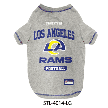 Los Angeles Rams Pet Tee Shirt Large