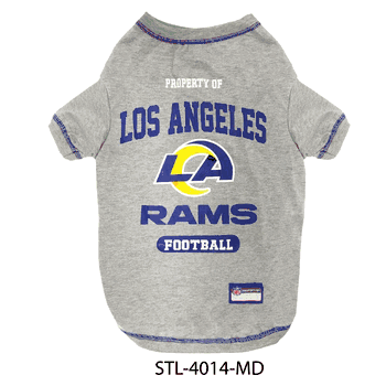 Los Angeles Rams Pet Tee Shirt - Medium