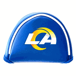 Los Angeles Rams Putter Cover - Mallet (Colored)