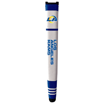 Los Angeles Rams Putter Grip (White with colored stripes)