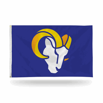 Los Angeles Rams Blue 3' x 5' Banner Flag