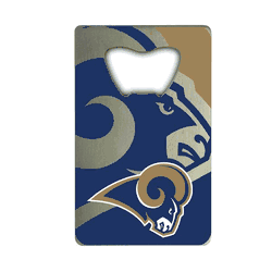 Los Angeles Rams Rams Credit Card Style Bottle Opener - 2 x 3.25