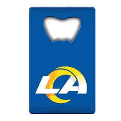 Los Angeles Rams Rams Credit Card Style Bottle Opener - 2� x 3.25