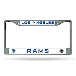 Los Angeles Rams Retro Raised Chrome Frame