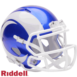 Los Angeles Rams Riddell Mini Helmet 2026 Alternate Fearsome White