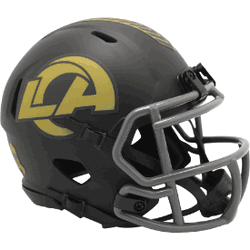 Los Angeles Rams Riddell Speed Replica Mini Helmet - Salute To Service 4