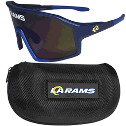 Los Angeles Rams Shield Sunglasses with Case