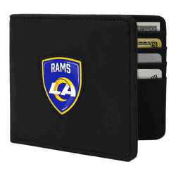 Los Angeles Rams Shield Wallet - Black