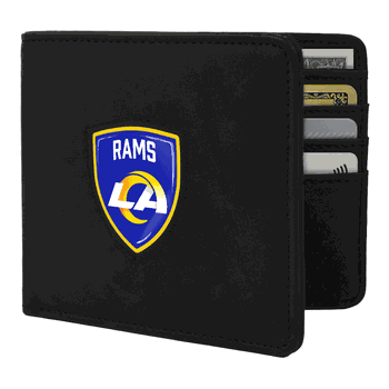 Los Angeles Rams Shield Wallet - Black