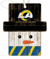Los Angeles Rams Snowman Ornament