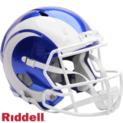 Los Angeles Rams Speed Full Size Authentic Football Helmet 2026 Alternate Fearsome White