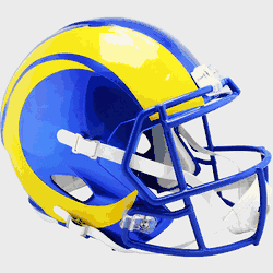 Los Angeles Rams Speed Replica Full Size Football Helmet