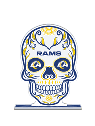 Los Angeles Rams Standee, Skull