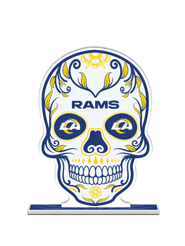 Los Angeles Rams Standee, Skull