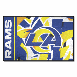 Los Angeles Rams Starter Mat XFIT Design - 19in x 30in Accent Rug