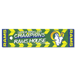 Los Angeles Rams Super Bowl LVI Putting Green Mat