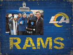 Los Angeles Rams Team Name Clip Frame