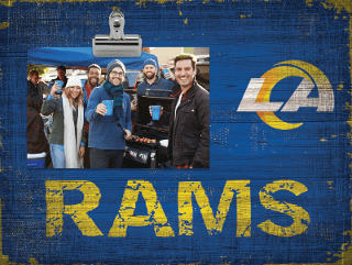 Los Angeles Rams Team Name Clip Frame