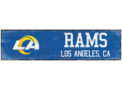Los Angeles Rams Team Name Sign