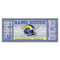 Los Angeles Rams Ticket Runner Rug - 30in. x 72in.