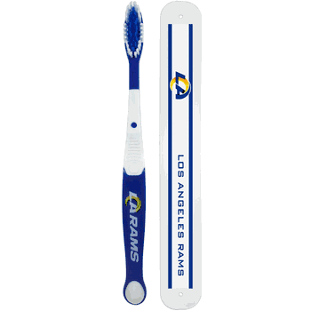 Los Angeles Rams Toothbrush and Travel Case