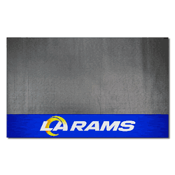 Los Angeles Rams Vinyl Grill Mat - 26in. x 42in.