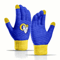 Los Angeles Rams Waffle Knit Glove