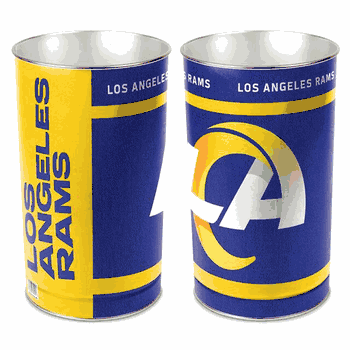 Los Angeles Rams Wastebasket 15 inch