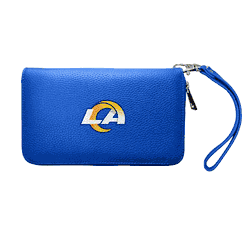 Los Angeles Rams Zip Organizer Wallet Pebble Royl