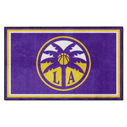 Los Angeles Sparks 4ft. x 6ft. Plush Area Rug