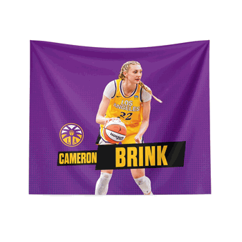 Los Angeles Sparks Cameron Brink Wall Hanging 34x40 inches