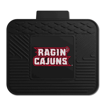 Louisiana Lafayette Ragin Cajuns Back Seat Car Utility Mat - 14in. x 17in.