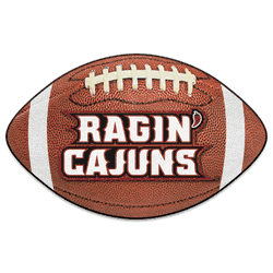 Louisiana Lafayette Ragin Cajuns Football Rug - 20.5in. x 32.5in.