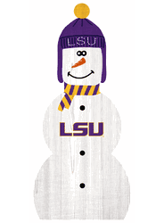 Louisiana State Tigers 31" Snowman Leaner