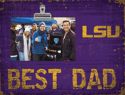 Louisiana State Tigers Best Dad Clip Frame