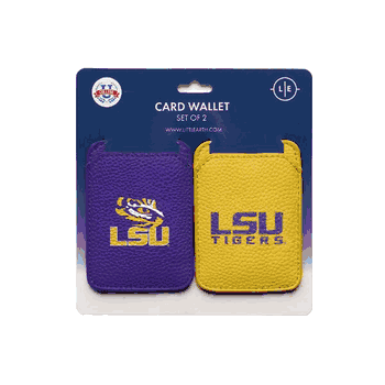 Louisiana State Tigers Card Wallet 2-pack