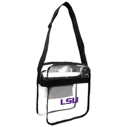 Louisiana State Tigers Clear Carryall Crossbody