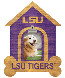 Louisiana State Tigers Dog Bone House Clip Frame