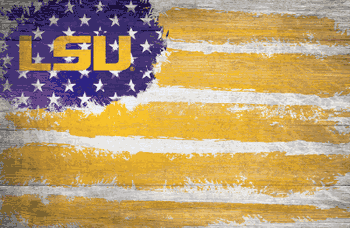 Louisiana State Tigers Flag 17x26