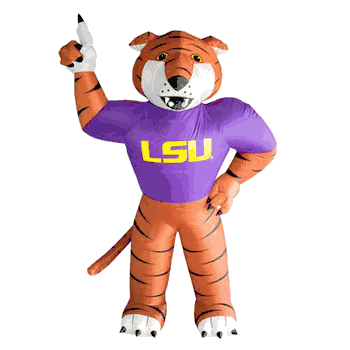 Louisiana State Tigers 7 FT Inflatable Mascot
