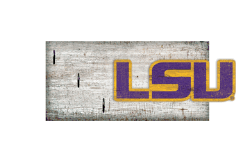 Louisiana State Tigers Key Holder 6x12