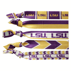Louisiana State Tigers Knotted Hair Tie