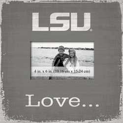 Louisiana State Tigers Love Picture Frame