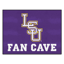 Louisiana State Tigers Man Cave All-Star Rug - 34 in. x 42.5 in.