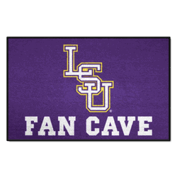Louisiana State Tigers Man Cave Starter Mat Accent Rug - 19in. x 30in.