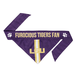 Louisiana State Tigers Pet Bandana Small
