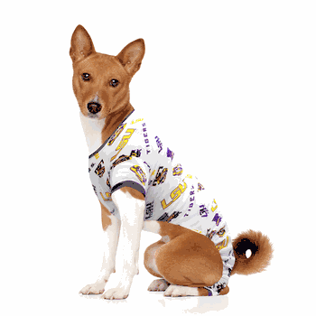 Louisiana State Tigers Pet PJs Medium