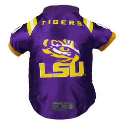 Louisiana State Tigers Pet Premium Jersey Medium