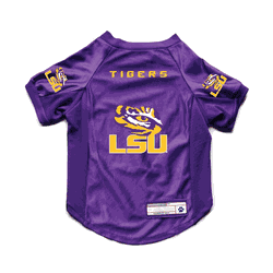 Louisiana State Tigers Pet Stretch Jersey L